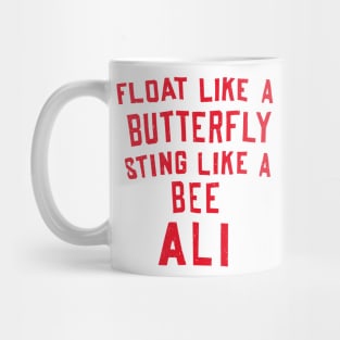 Float Like A Butterfly, Sting Like A Bee Mug